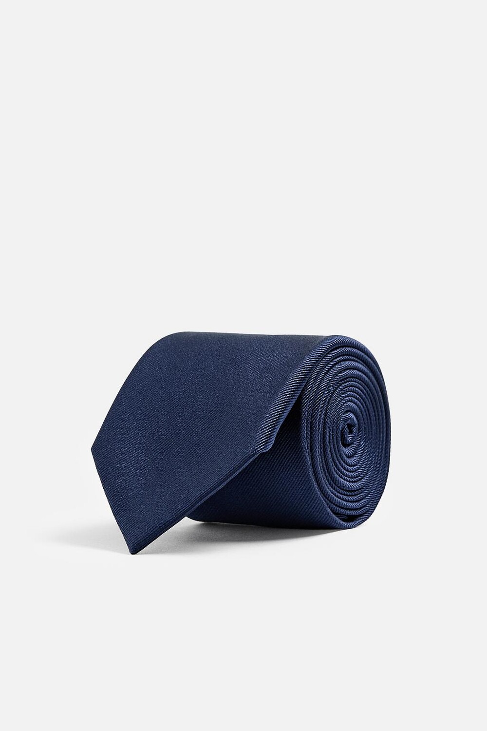 

Базовый галстук из 100% шелка ZARA, синий