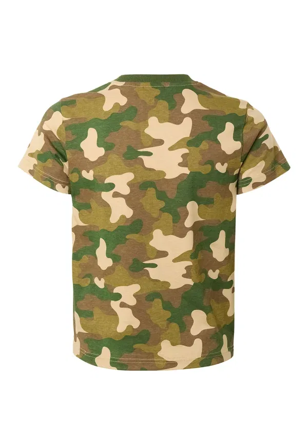 Футболка Bruno Banani Basic logo tee print, камуфляж woodland — фото 2