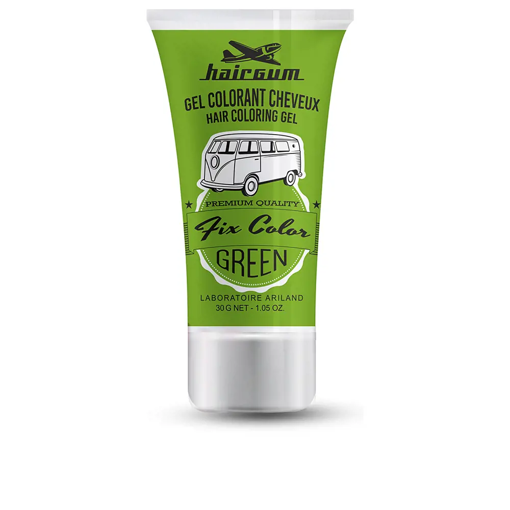 

Гель для душа Fix color gel colorant Hairgum, цвет green, 30 мл.