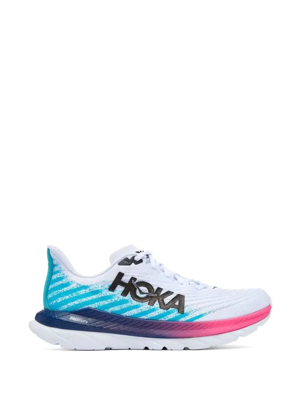 Кроссовки с логотипом Mach 5 Hoka, белый
