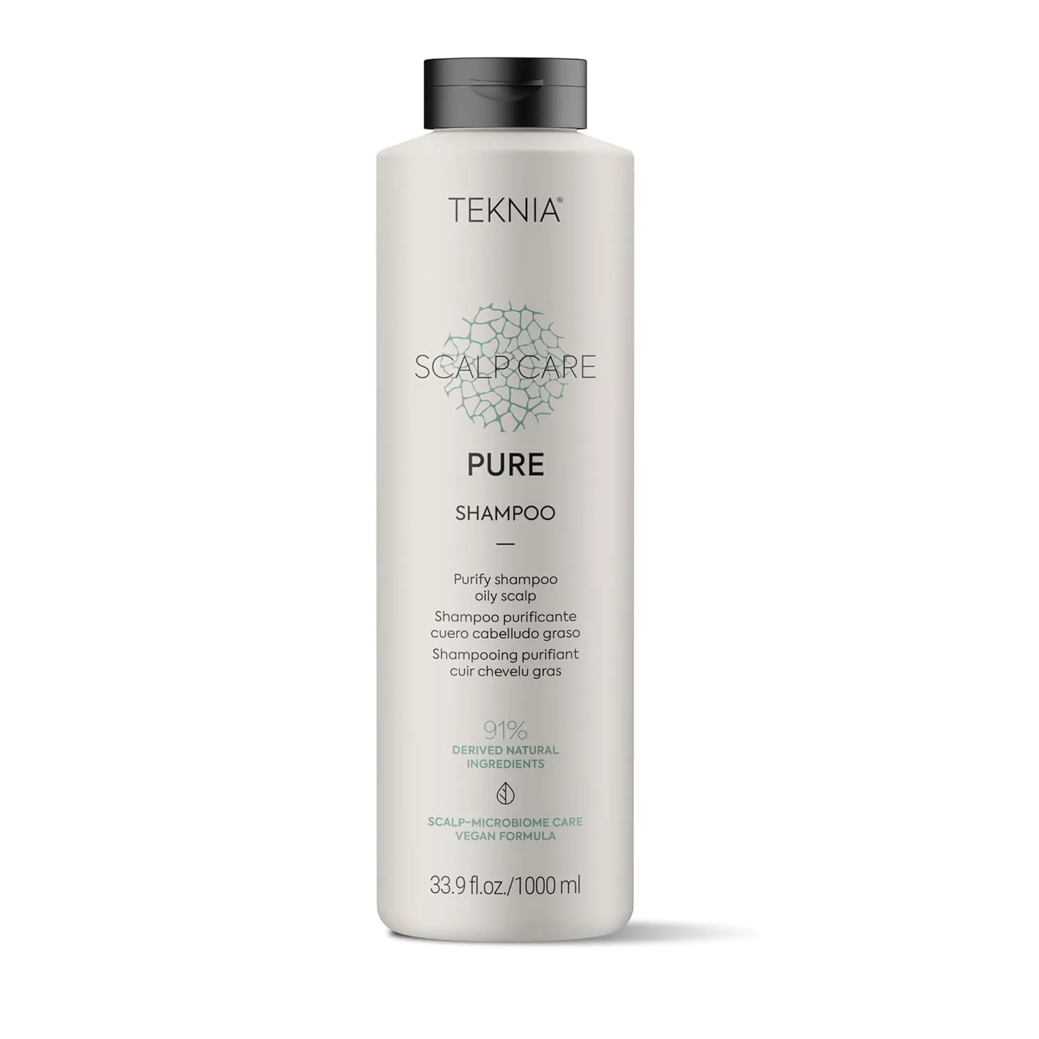 Lakmé Teknia Scalp Care Pure Purifying Shampoo, шампунь для жирной кожи головы, 33,8 жидких унций 1000 мл