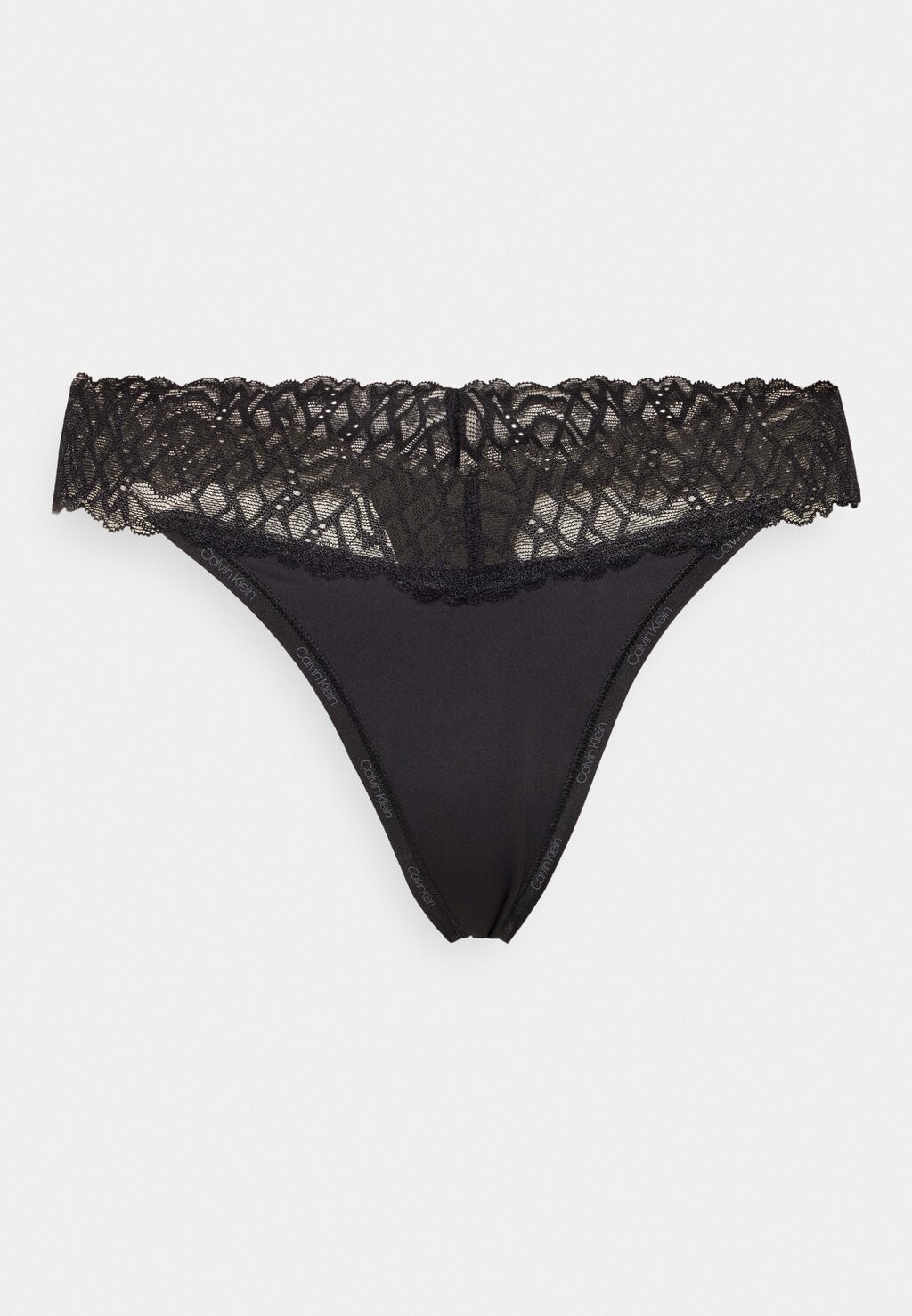 

Трусы ATTRACTION COORDINATE THONG Calvin Klein, черный
