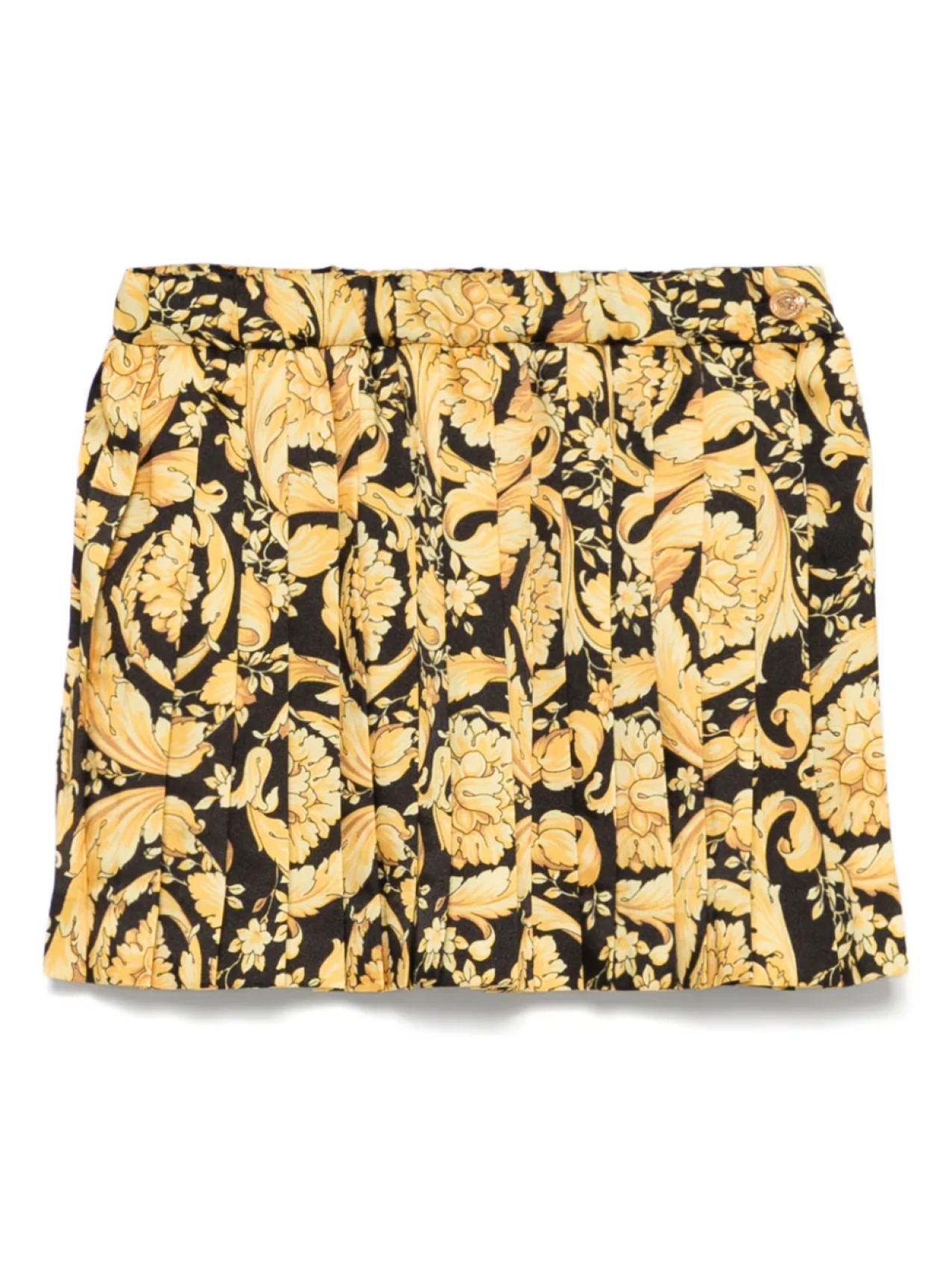 

Юбка-плиссе Versace Kids Barocco, черный