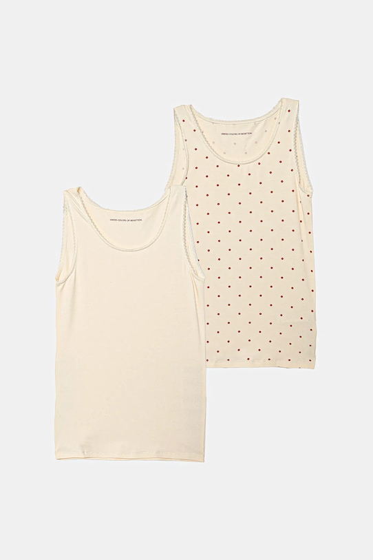 

Детский комплект из 2-х топов United Colors Of Benetton, бежевый