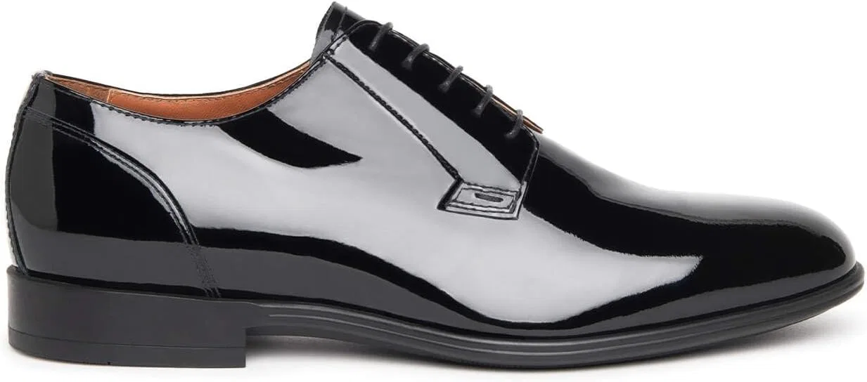 Туфли Nero Giardini E400121UE Men's Lacquer Laces, Black