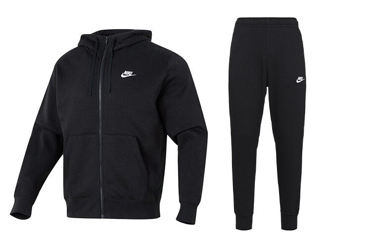 

Мужская повседневная спортивная одежда Nike, цвет Black and Black