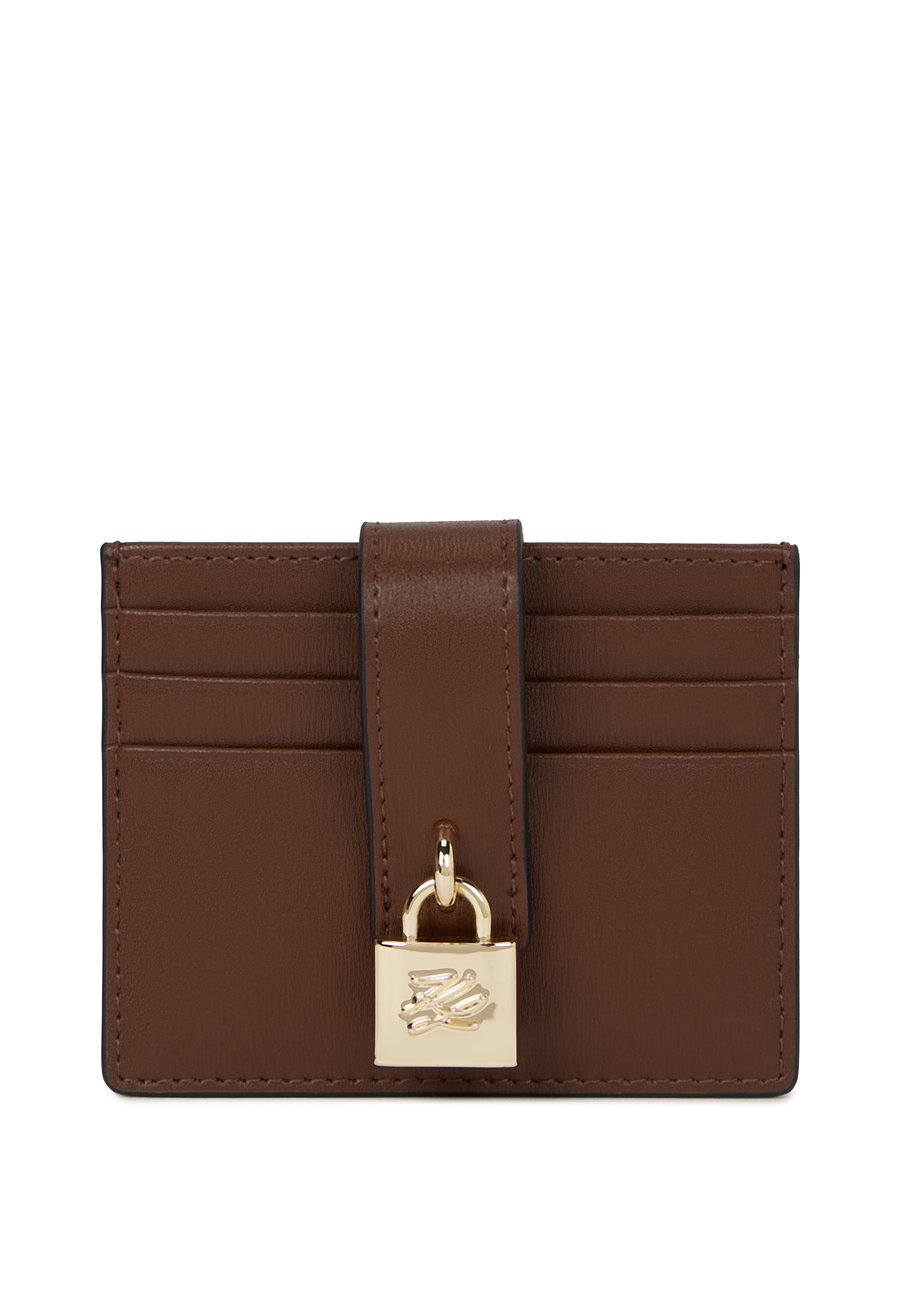 

Кошелек KARL LAGERFELD AUTOGRAPH PADLOCK, Dark Friar Brown/Dark Brown