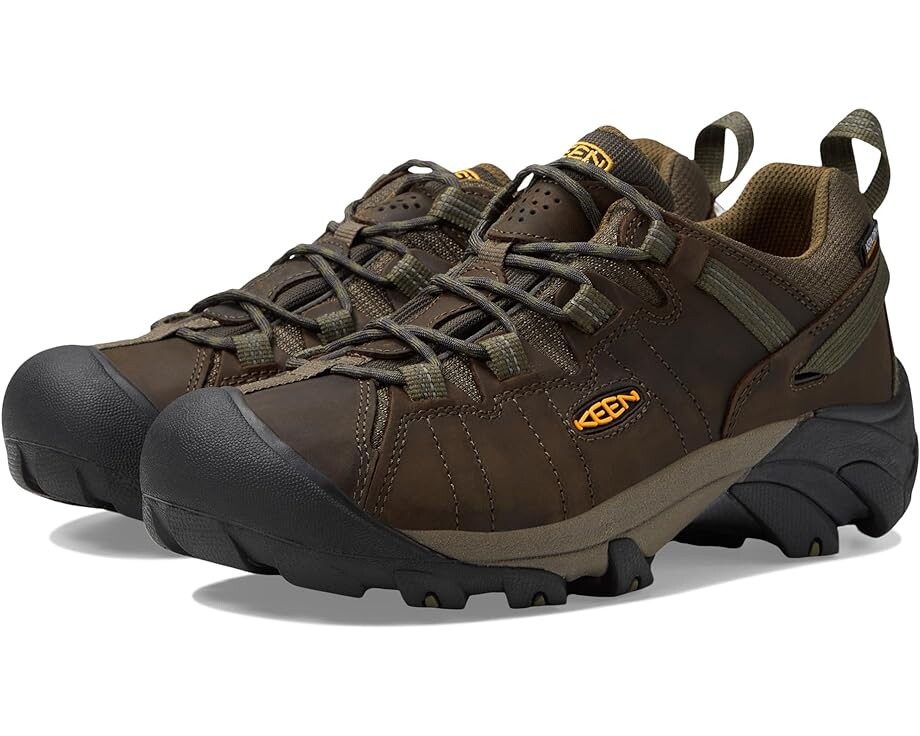 

Походная обувь KEEN Targhee II Waterproof, цвет Canteen/Dark Olive