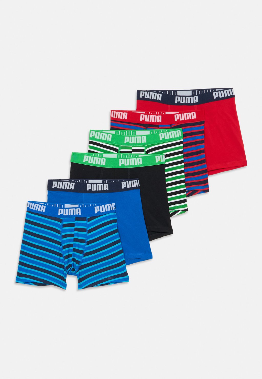 

Брюки-кюлоты BOYS EVERYDAY STRIPED 6 PACK Puma, черный