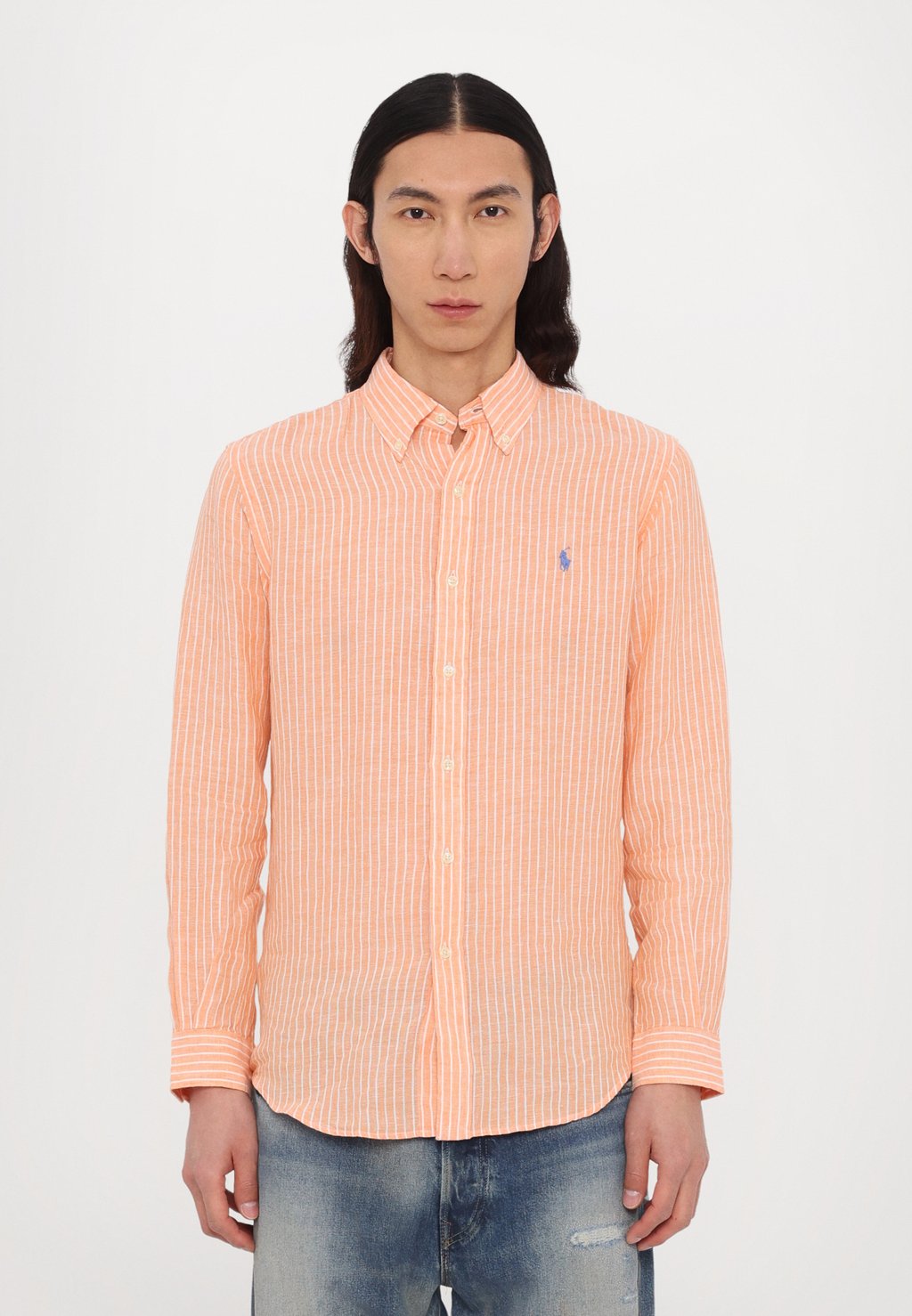 

Рубашка LONG SLEEVE SHIRT Polo Ralph Lauren, оранжевый