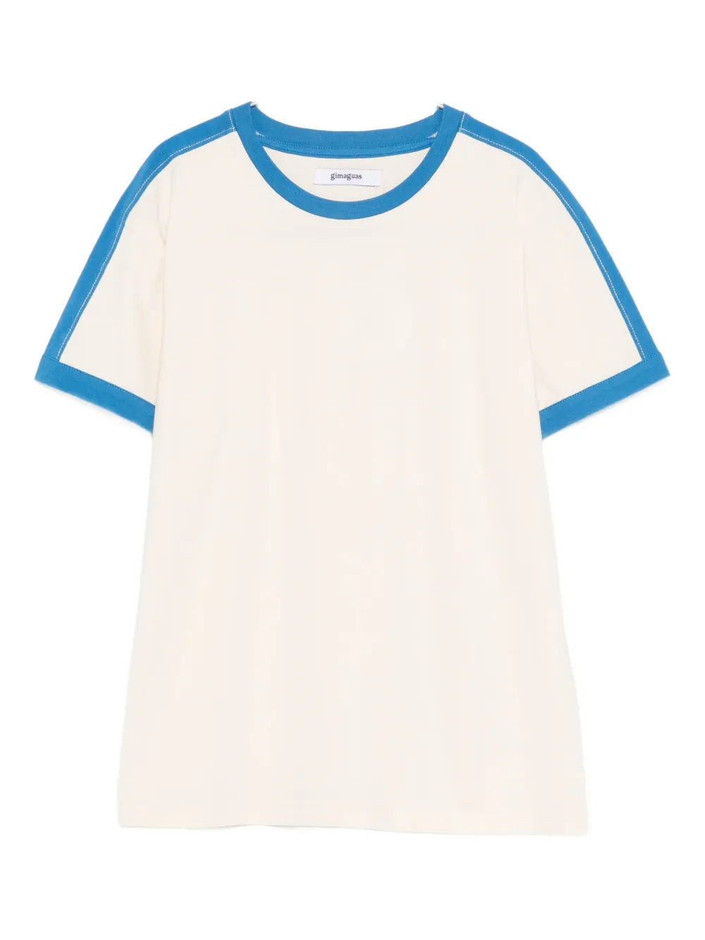 

Футболка с контрастной отделкой Gimaguas, белый