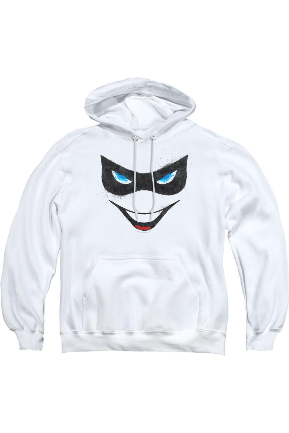 

Толстовка с капюшоном Batman Harley Face для взрослых Gildan, белый
