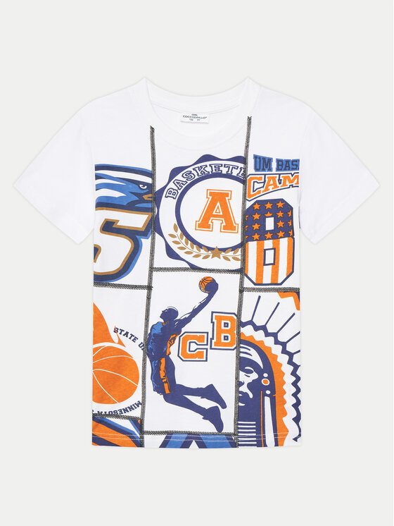 

Футболка обычного кроя WC5143205VBA Coccodrillo, белый