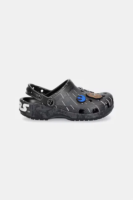 Шлепанцы детские с дизайном Star Wars Classic Star Wars Hyper Space Crocs, черный — фото 3