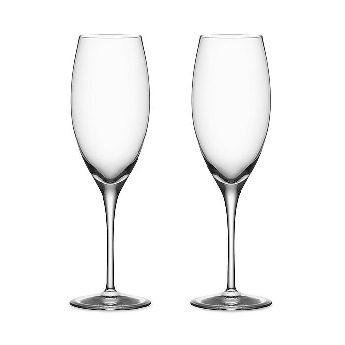 

Фужеры Premier Champagne Flute, Set of 2 Orrefors, белый