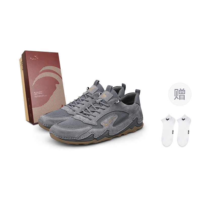 

BECK Горные стражи коллекция низкие кеды унисекс серый, цвет Gray[Comes with Brand Socks]