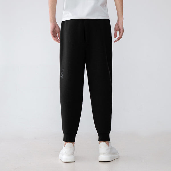 Спортивные штаны Men's adidas Running Training Bundle Feet Sports Pants/Trousers/Joggers Black, черный — фото 4