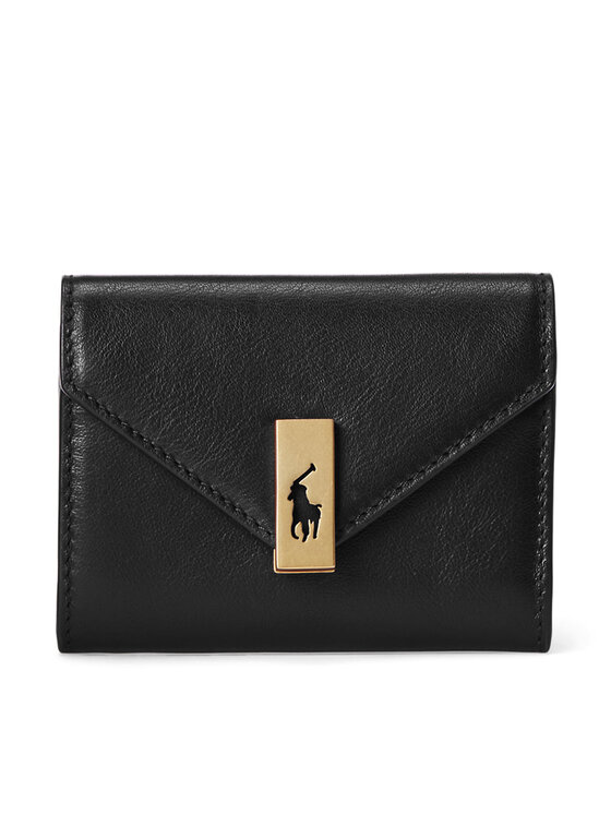 

Маленький женский кошелек 427886734001 Polo Ralph Lauren, черный