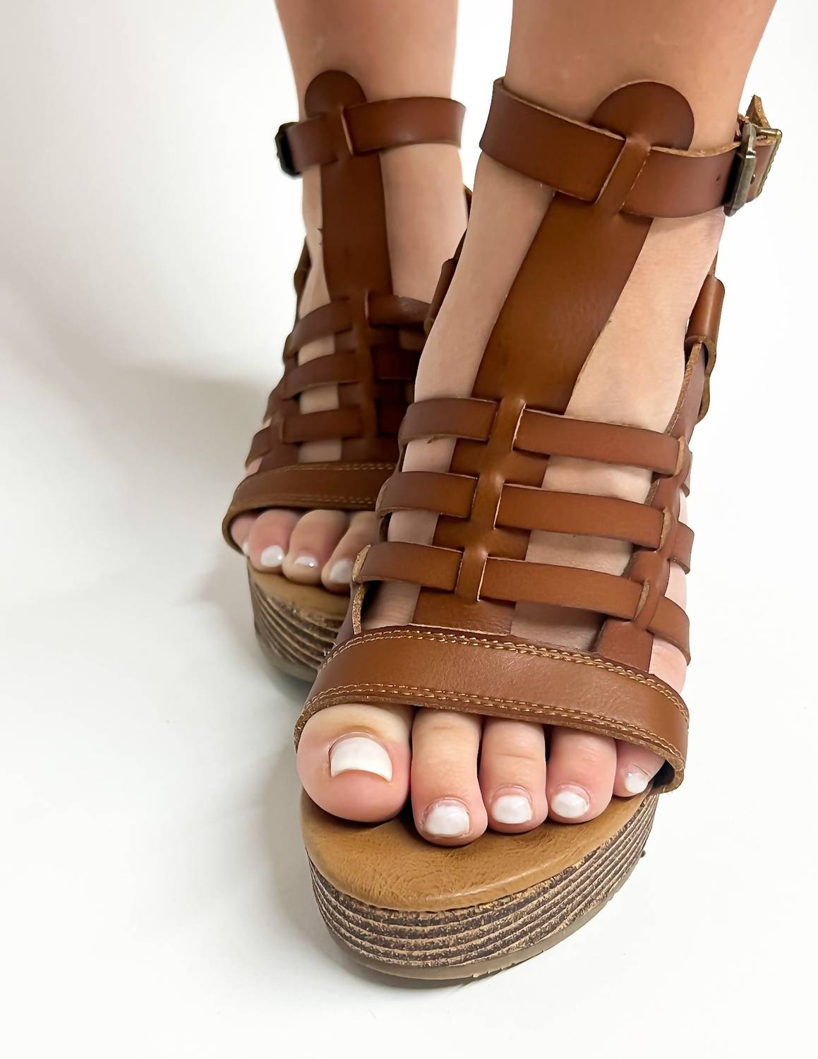 Женские сандалии Piper Wedge Sandal в шотландском цвете Dyecut BLOWFISH, цвет scotch dyecut — фото 2