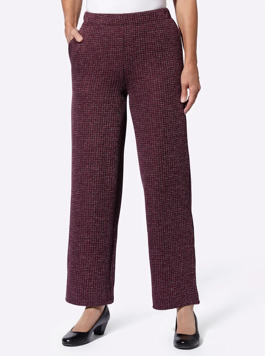 

Трикотажные брюки Classic Basics, бордовый