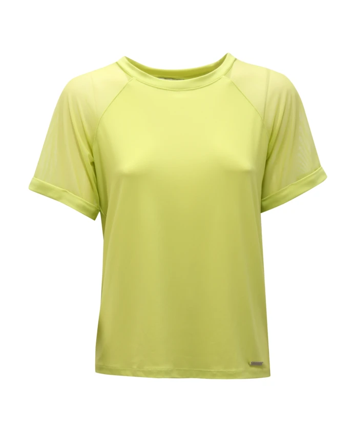 

Вязаный топ цвета экзотического лайма Joseph Ribkoff, зеленый