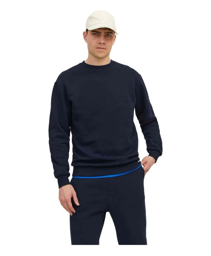 

Свободная толстовка с круглым вырезом Jack & Jones, черный