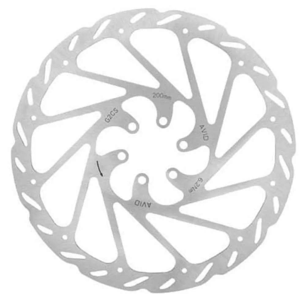 

Тормозной диск Sram Rotor G2 CleanSweep 200 mm, серебряный
