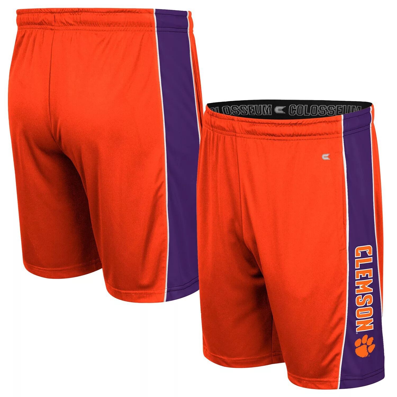 

Мужские оранжевые шорты со вставками Clemson Tigers Colosseum