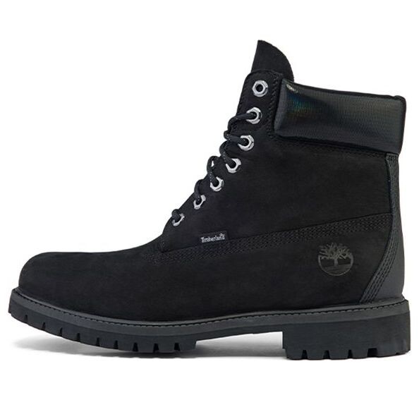 

Кроссовки premium 6 inch waterproof wide-fit boot 'black nubuck' Timberland, черный