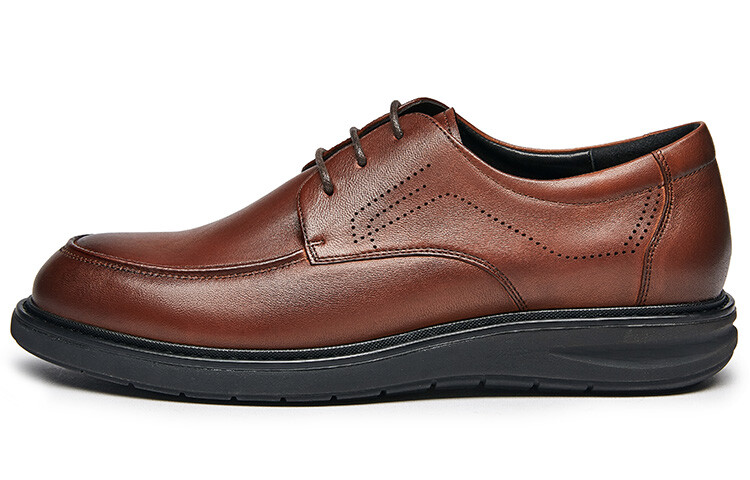 

Туфли Men"s Casual Men Low-Top Brown Kangnai