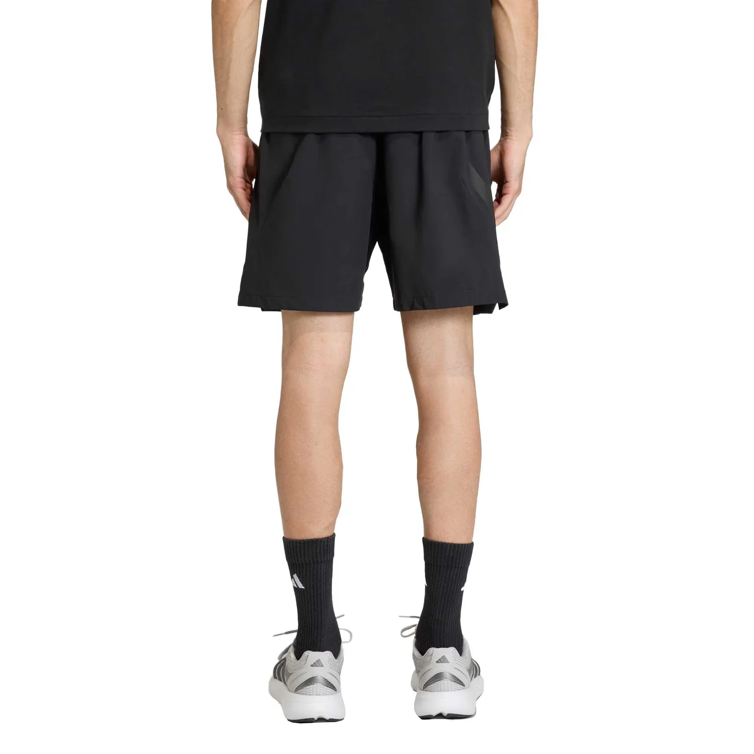 Adidas Шорты мужские ZNE Casual черные Moderate — фото 4