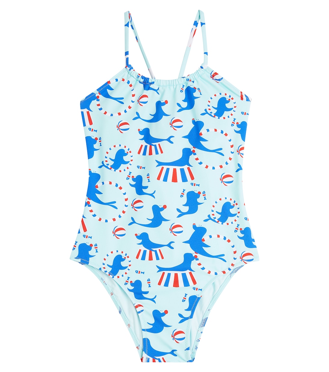 

Купальник с принтом газеты Vilebrequin Kids, Thalassa