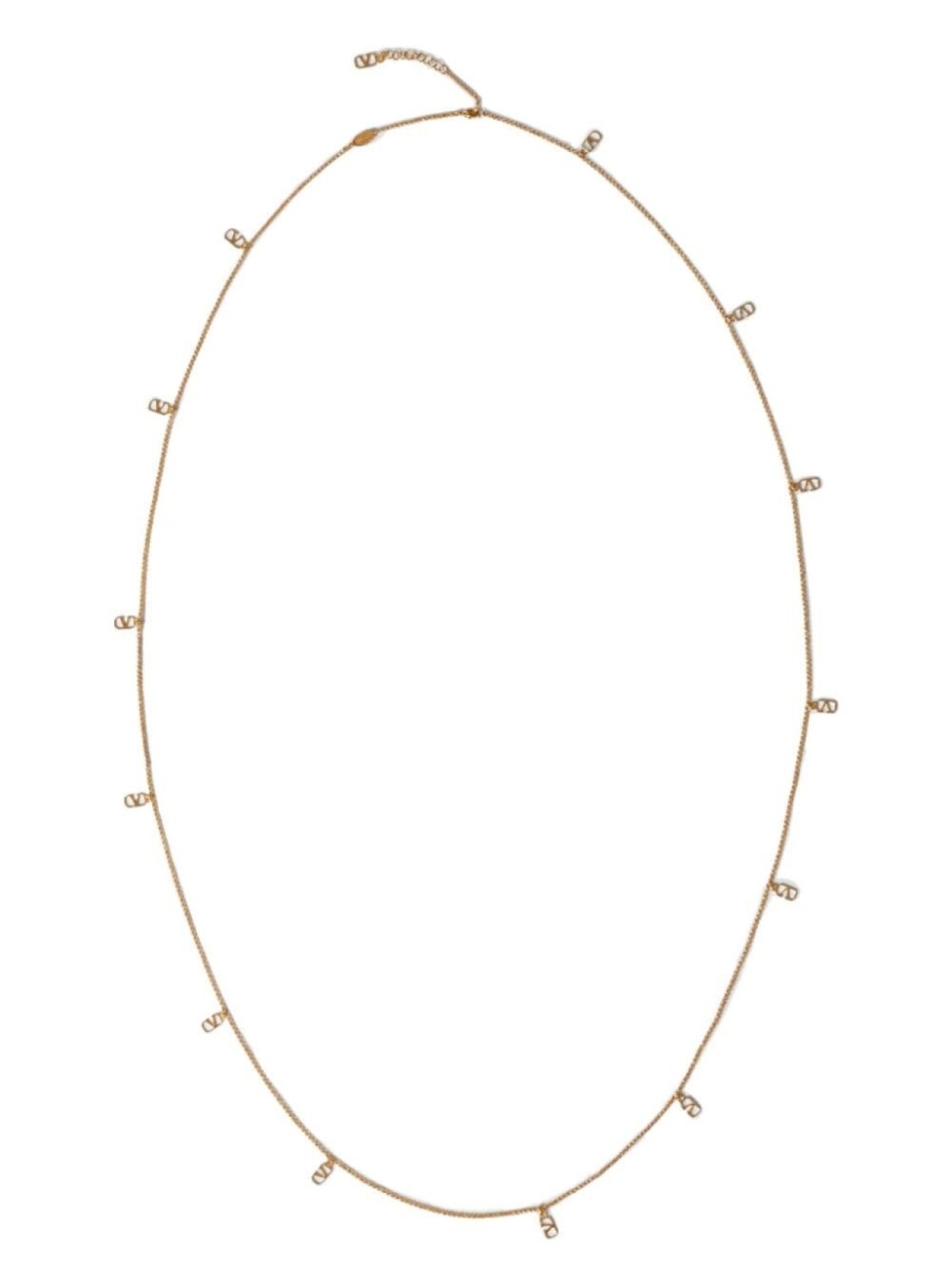 

Многослойное колье с логотипом VLogo Signature Valentino Garavani, золотой