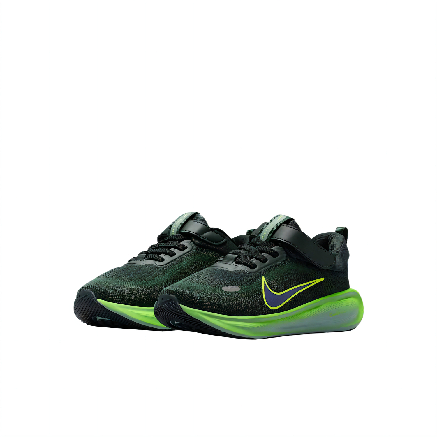 Nike Stellar Ride низкие детские беговые кроссовки Seaweed Green — фото 4