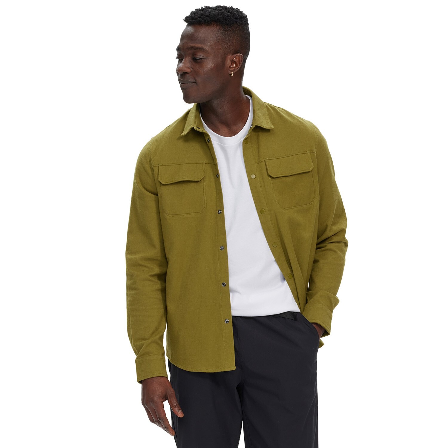 

Рубашка evo Heavyweight Stretch Flannel, цвет Moss