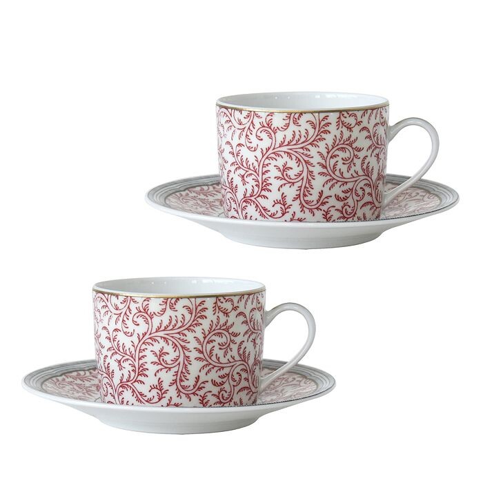 

Bernardaud Braquenié, чайная чашка и блюдце, набор из 2 шт, мультиколор