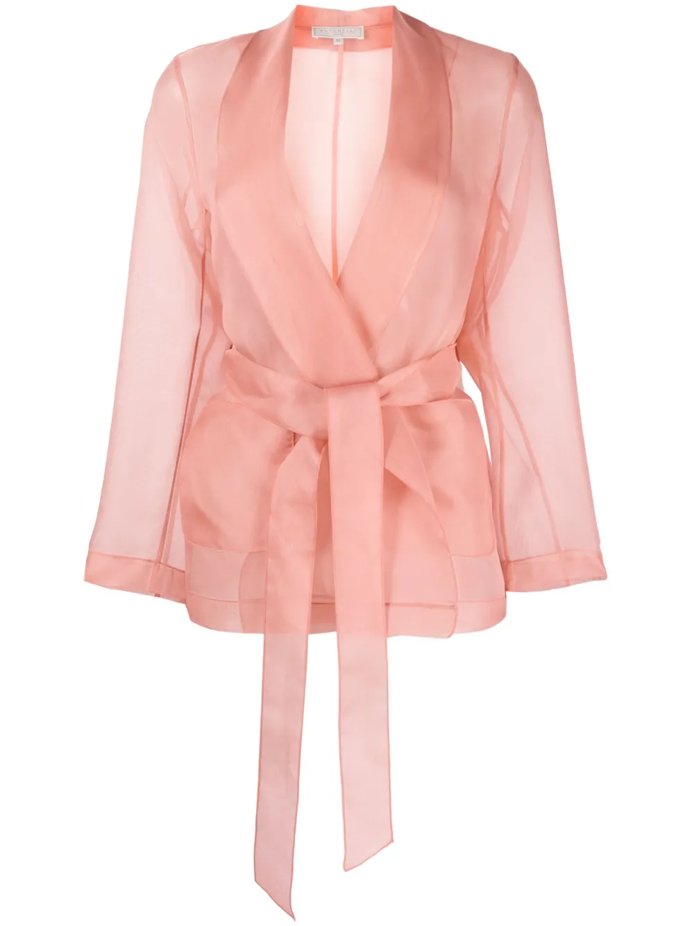 

Полупрозрачный жакет Antonelli, розовый