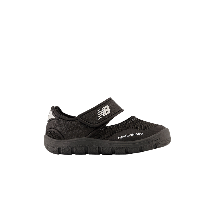 

Кроссовки 208v2 Hook & Loop Sandal Toddler Wide 'Black White', черный