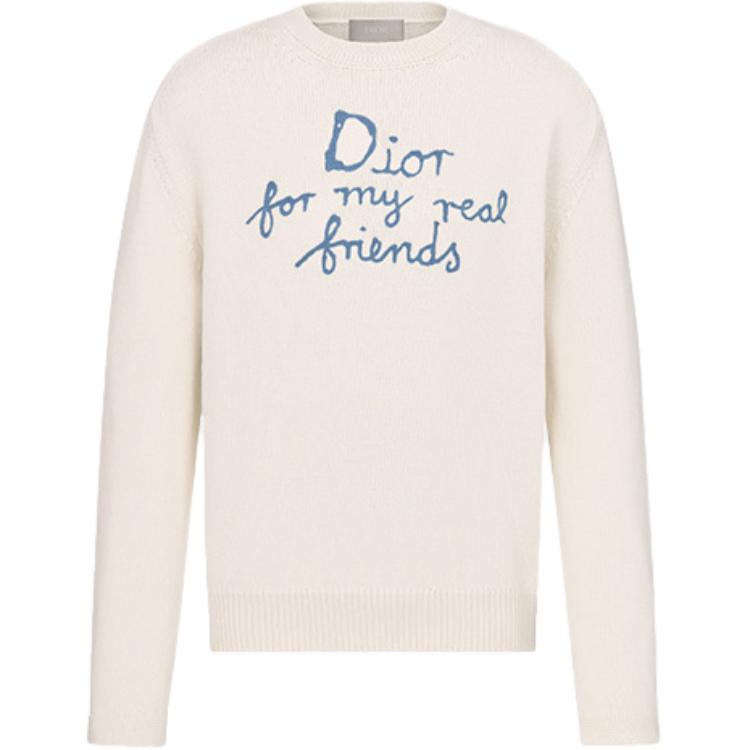 

Толстовка с логотипом Homme вязка DIOR, белый