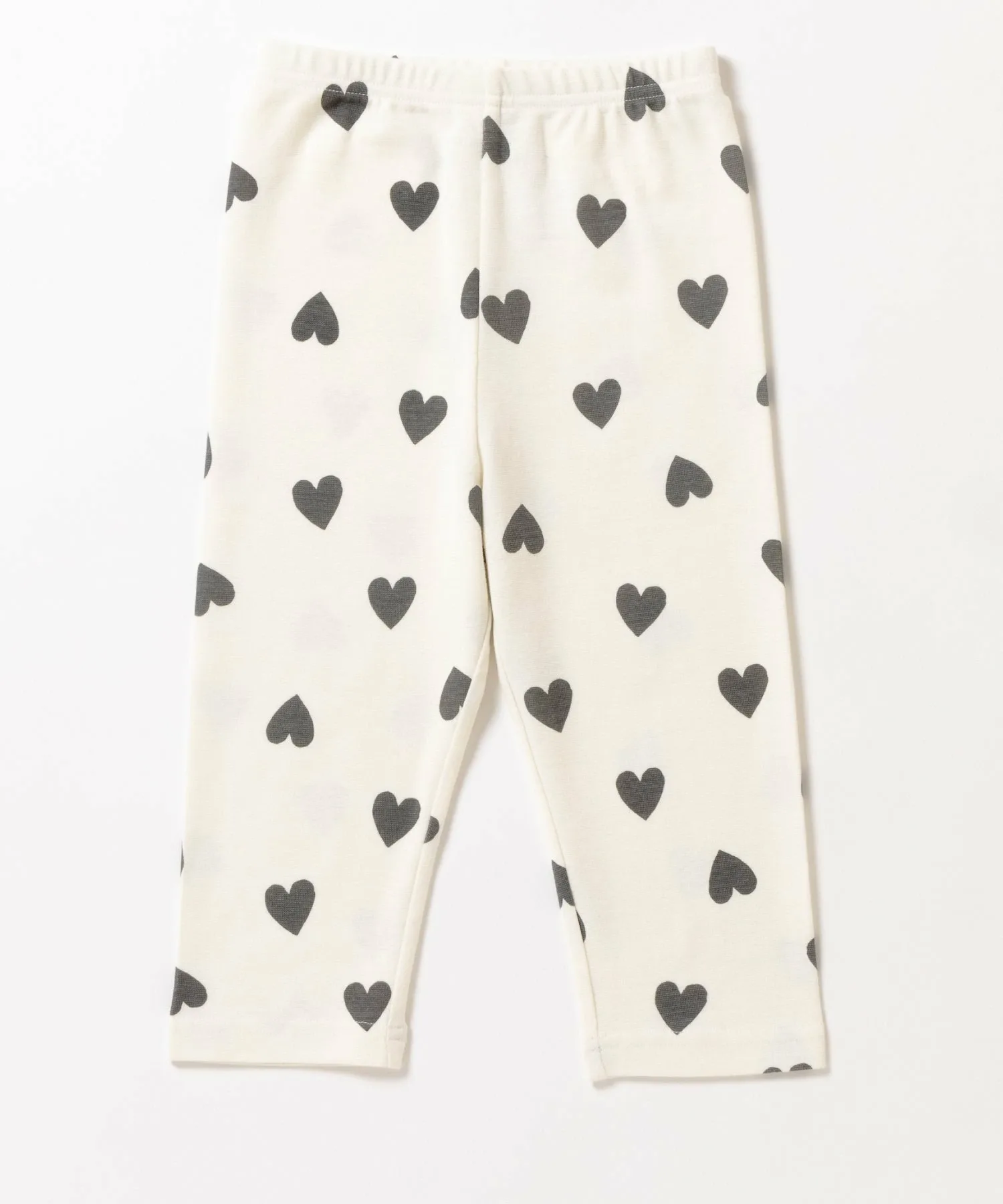 Леггинсы с принтом 6 дюймов Ever Closet, Heart Charcoal — фото 4