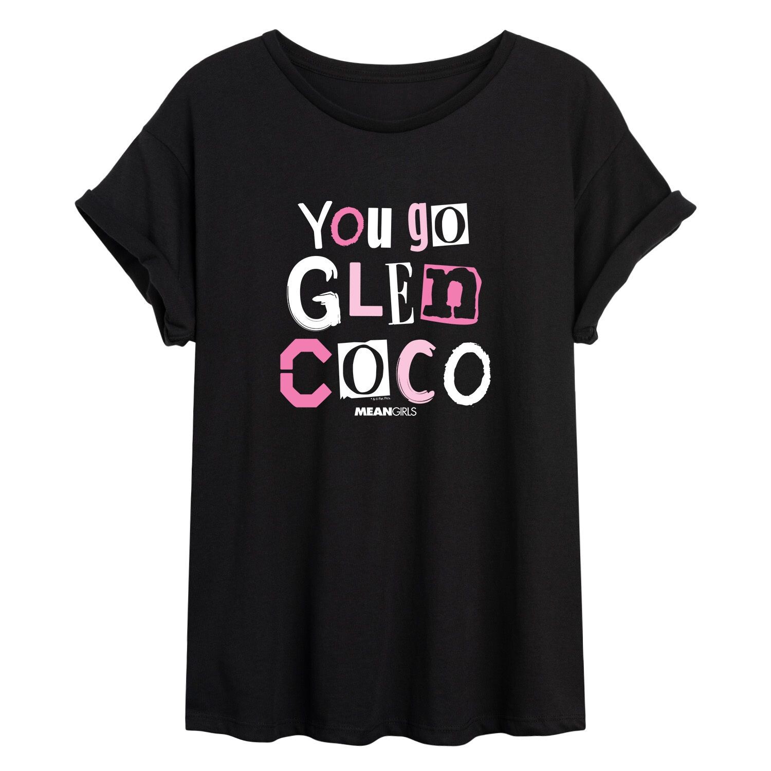 

Струящаяся футболка для юниоров "Дрянные девчонки" You Go Glen Coco Licensed Character