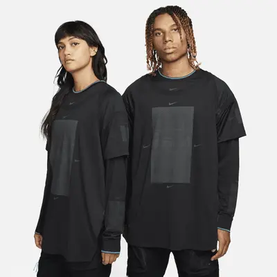 

Футболка Nike ISPA Top, цвет Black/Black/Midnight Navy