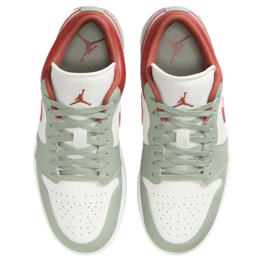 Jordan Кроссовки Air 1 Low top Vintage мужские Green — фото 4