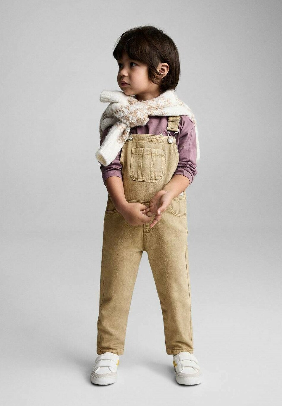 

Комбинезон Mango Kids, коричневый