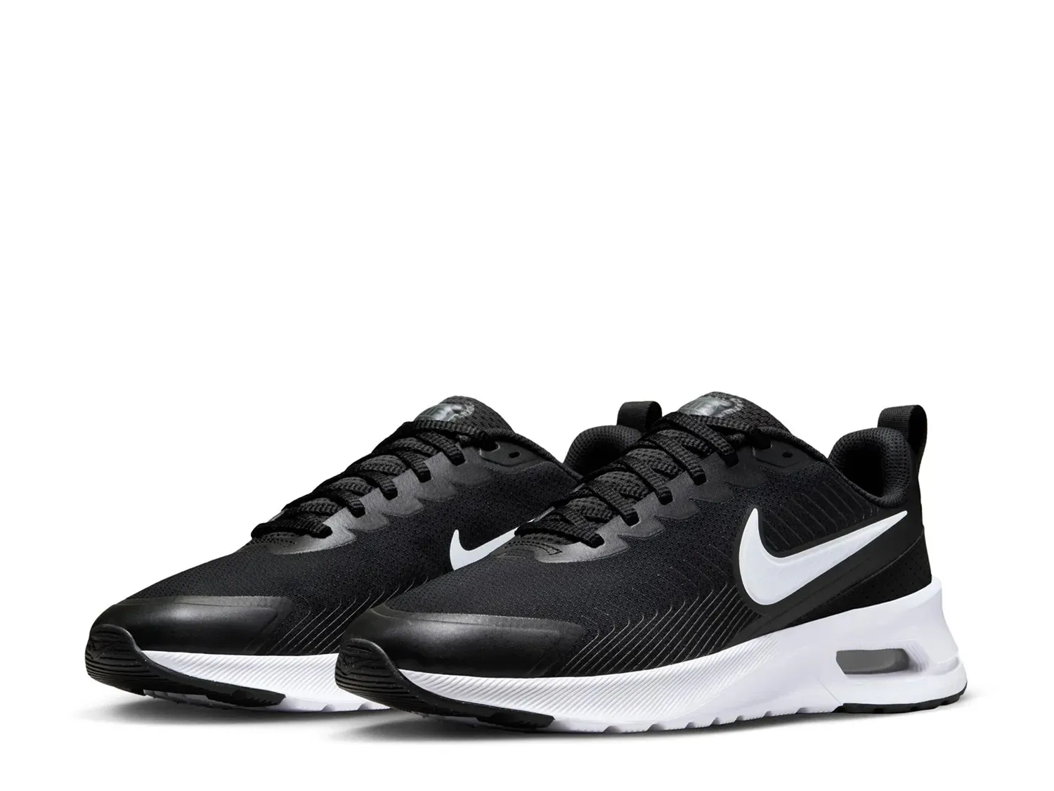 Кроссовки Nike Air Nuaxis Running Shoe — мужские, черные/белые — фото 3
