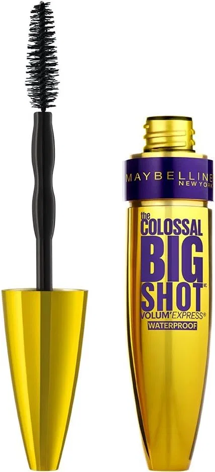 Тушь для ресниц водостойкая Volume Express The Giant Waterproof Maybelline New York, 0.32 fl oz, коричневая