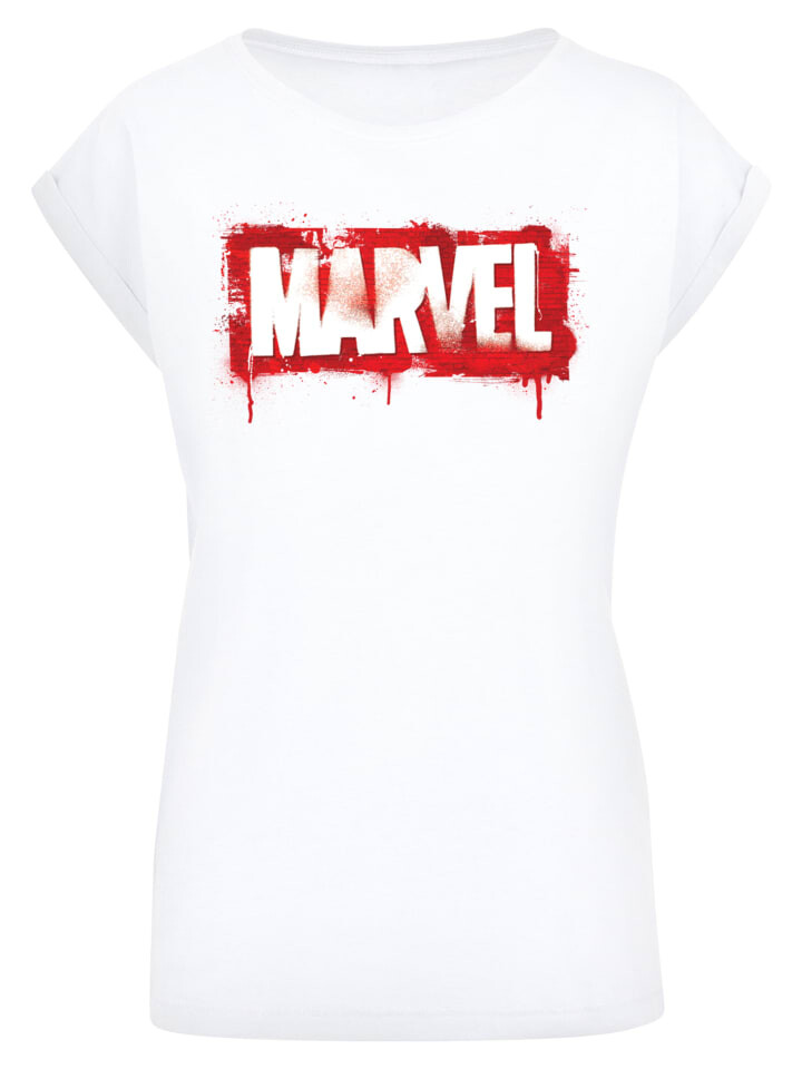 

Футболка F4NT4STIC Marvel Spray Logo, белый