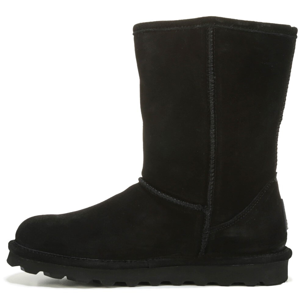 Женские короткие водонепроницаемые зимние ботинки Elle Bearpaw, черный — фото 3