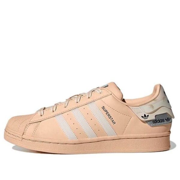 Кроссовки оригинальные суперзвезды обувь Adidas, розовый