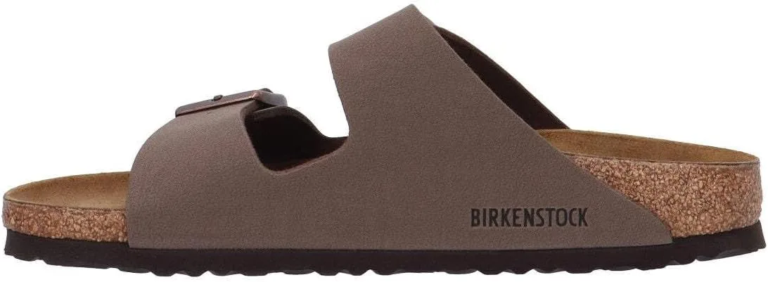 Классические отечественные сандалии BIRKENSTOCK Arizona Birko-Flor без задника, для взрослых, унисекс, коричневый — фото 4